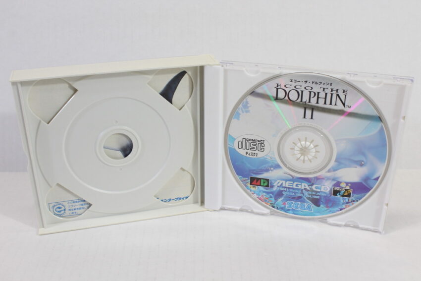 Ecco the Dolphin CD 1 & 2 CIB (B) SEGA Mega CD