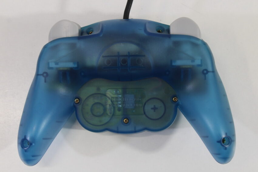Official HORI Pad Cube Nintendo Gamecube Controller Clear Blue (B)