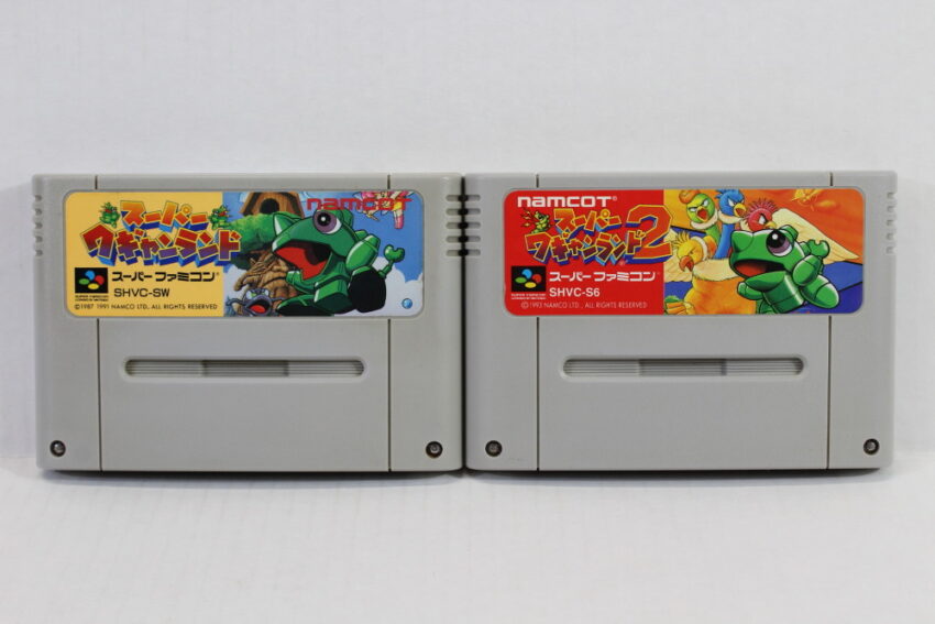Lot of 2 Super Wagyan Land 1 & 2 (C) Nintendo Super Famicom SFC