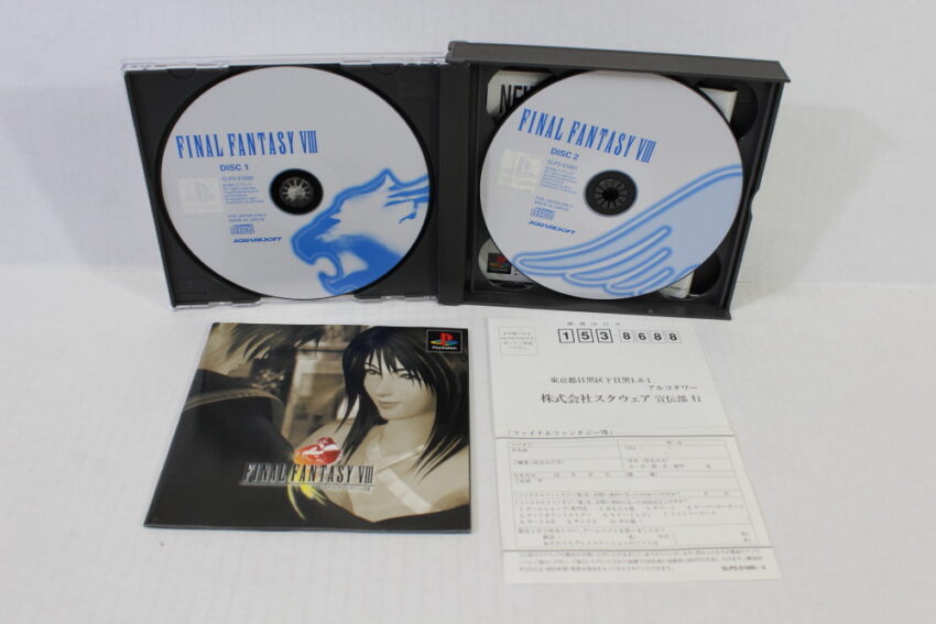 Lot of 4 Final Fantasy 7 8 9 VII VIII IX Tactics (B) SONY PlayStation 1 PS1