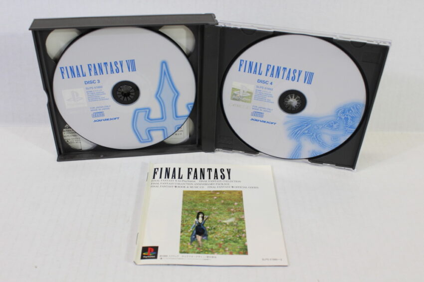 Lot of 4 Final Fantasy 7 8 9 VII VIII IX Tactics (B) SONY PlayStation 1 PS1