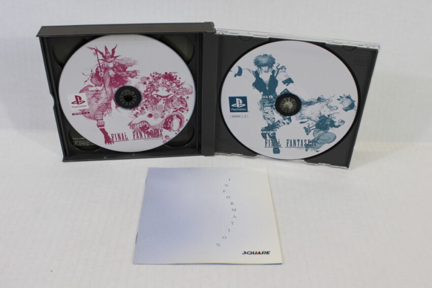 Lot of 4 Final Fantasy 7 8 9 VII VIII IX Tactics (B) SONY PlayStation 1 PS1
