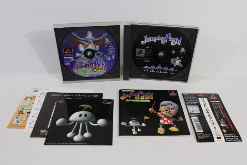 Jumping Flash 2 CIB (B) SONY PlayStation 1 PS1