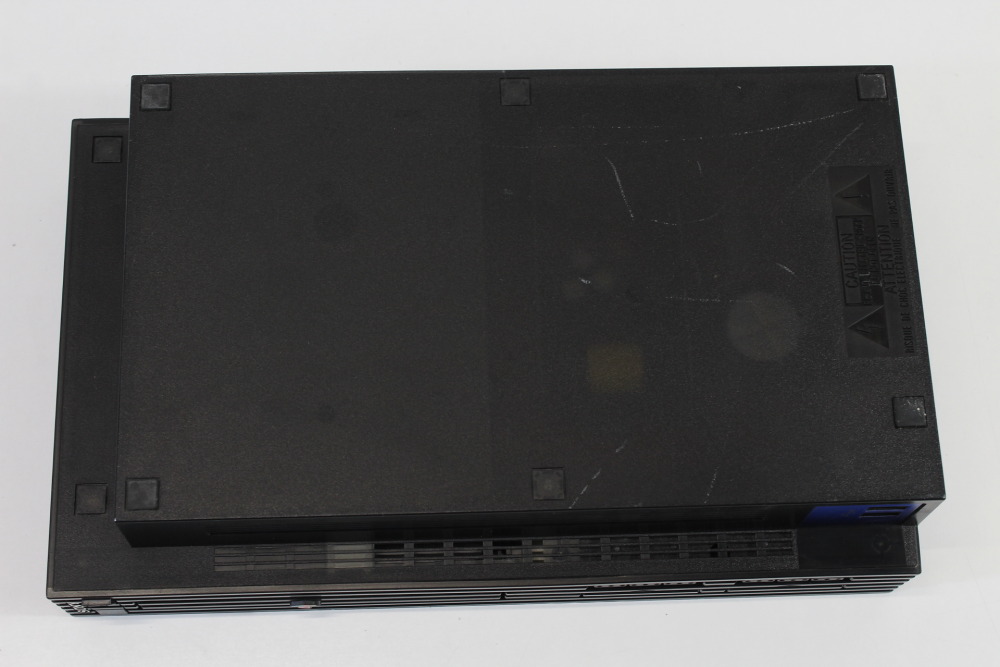 Sony PlayStation 2 SCPH-50000 Console Clear Midnight Black Skeleton Console  Only PS2 (B) Sony PlayStation 2 PS2