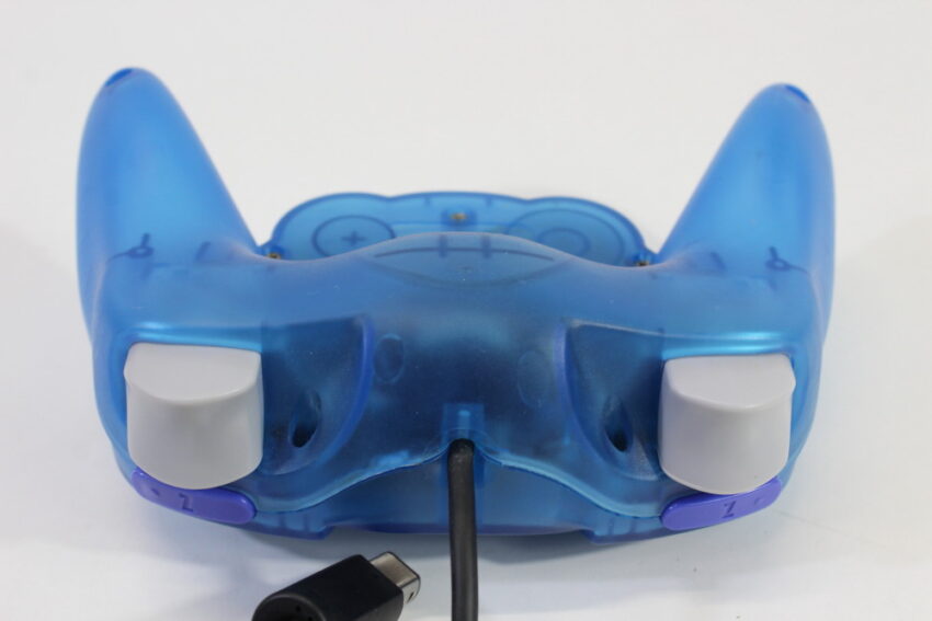 Official HORI Pad Cube Nintendo Gamecube Controller Clear Blue (A)