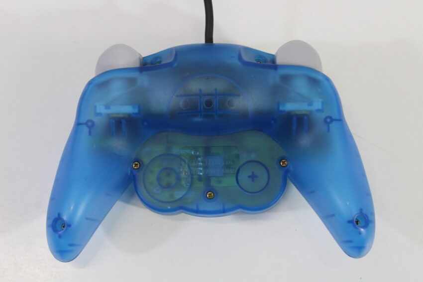 Official HORI Pad Cube Nintendo Gamecube Controller Clear Blue (A)