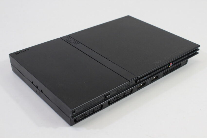 Sony PlayStation 2 SCPH-70000 Slim Black Console Only PS2 (B)