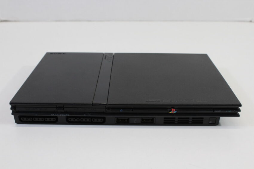 Sony PlayStation 2 SCPH-70000 Slim Black Console Only PS2 (B)