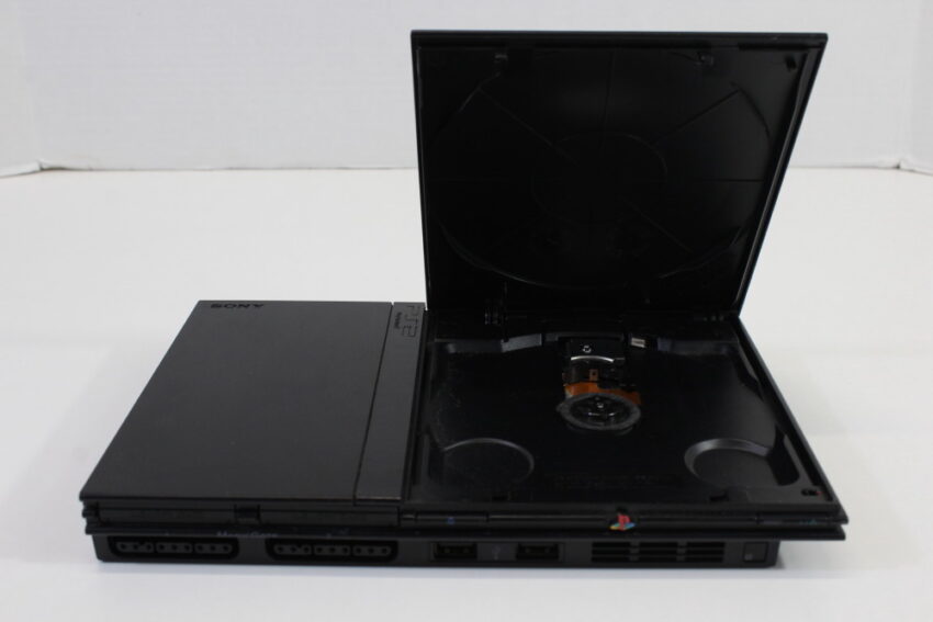 Sony PlayStation 2 SCPH-70000 Slim Black Console Only PS2 (B)