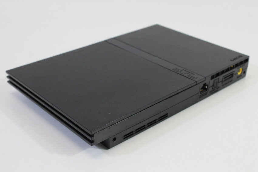 Sony PlayStation 2 SCPH-70000 Slim Black Console Only PS2 (B)