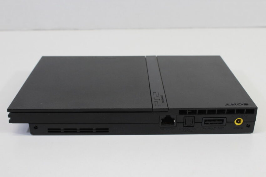 Sony PlayStation 2 SCPH-70000 Slim Black Console Only PS2 (B)