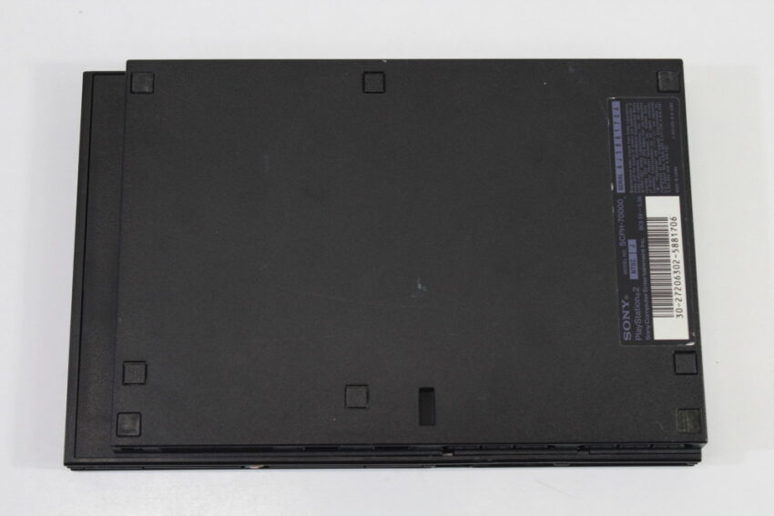 Sony PlayStation 2 SCPH-70000 Slim Black Console Only PS2 (B)