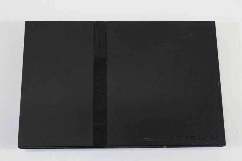 PS2 SCPH-70000 Slim Black Console & AV Cable AC Adapter (B) SONY PlayStation 2 PS2