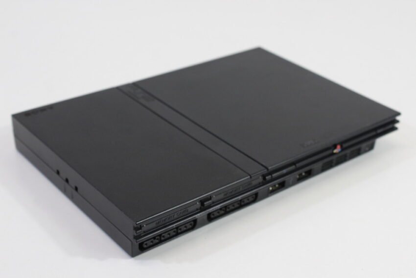 PS2 SCPH-70000 Slim Black Console & AV Cable AC Adapter (B) SONY PlayStation 2 PS2