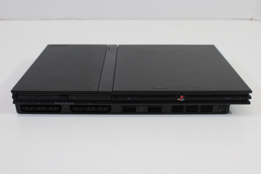 PS2 SCPH-70000 Slim Black Console & AV Cable AC Adapter (B) SONY PlayStation 2 PS2