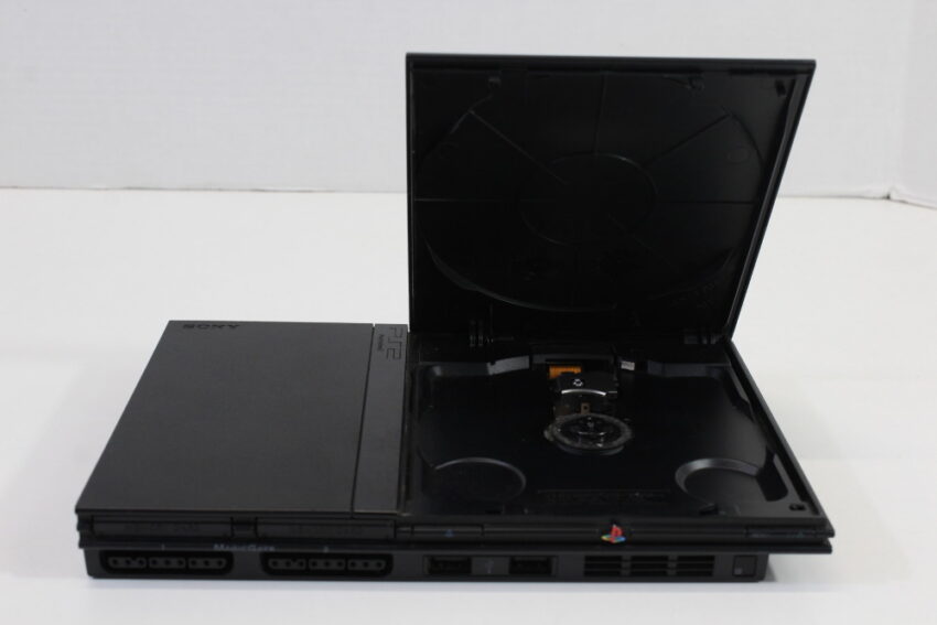 PS2 SCPH-70000 Slim Black Console & AV Cable AC Adapter (B) SONY PlayStation 2 PS2