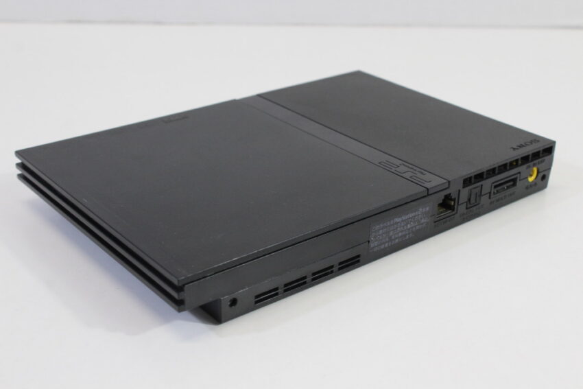 PS2 SCPH-70000 Slim Black Console & AV Cable AC Adapter (B) SONY PlayStation 2 PS2