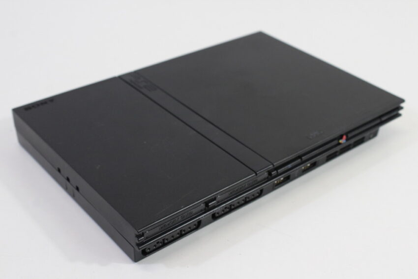 Sony PlayStation 2 SCPH-70000 Slim Black Console Only PS2 (B)