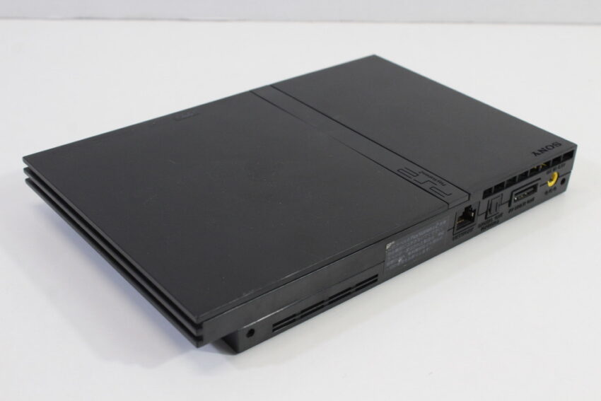 Sony PlayStation 2 SCPH-70000 Slim Black Console Only PS2 (B)