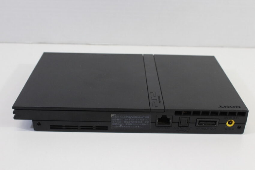 Sony PlayStation 2 SCPH-70000 Slim Black Console Only PS2 (B)
