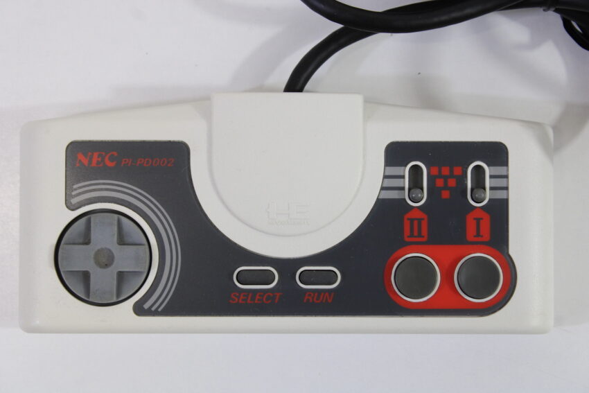 PC Engine PI-PD002 White & Red Turbo Controller (B) NEC PCE