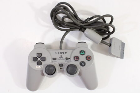 Official Sony PlayStation Dual Analog Controller Pad Gray SCPH-1150 OEM (B)