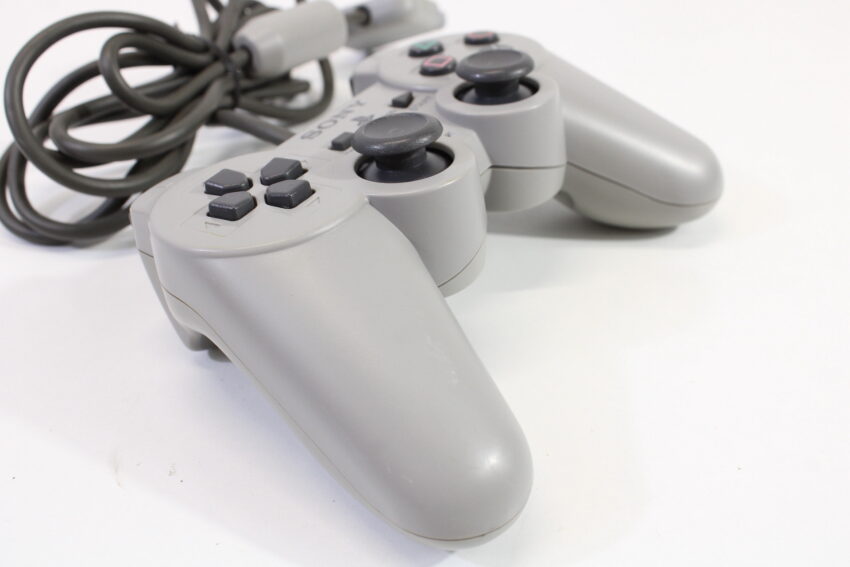 Official Sony PlayStation Dual Analog Controller Pad Gray SCPH-1150 OEM (B)