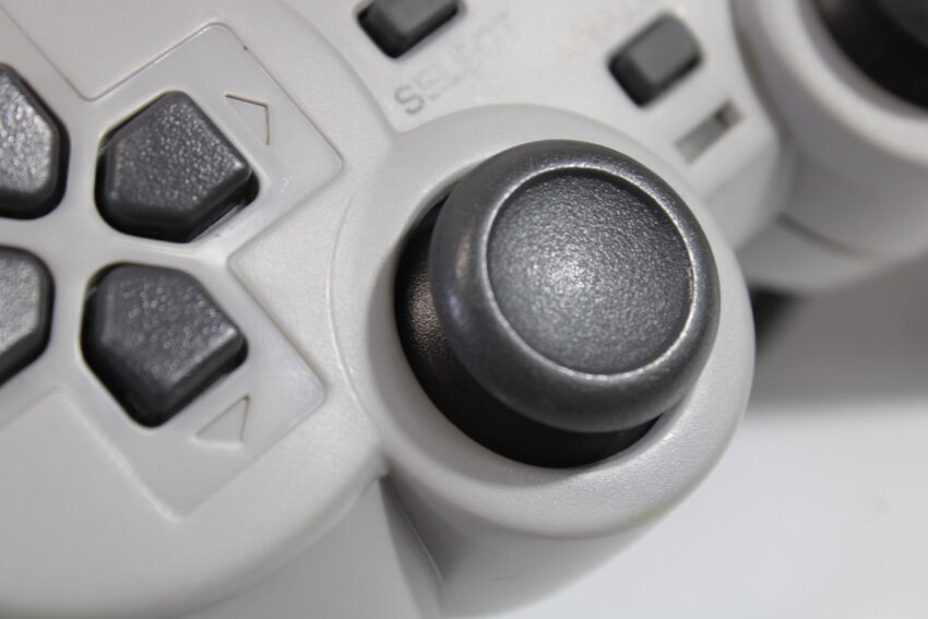 Official Sony PlayStation Dual Analog Controller Pad Gray SCPH-1150 OEM (B)