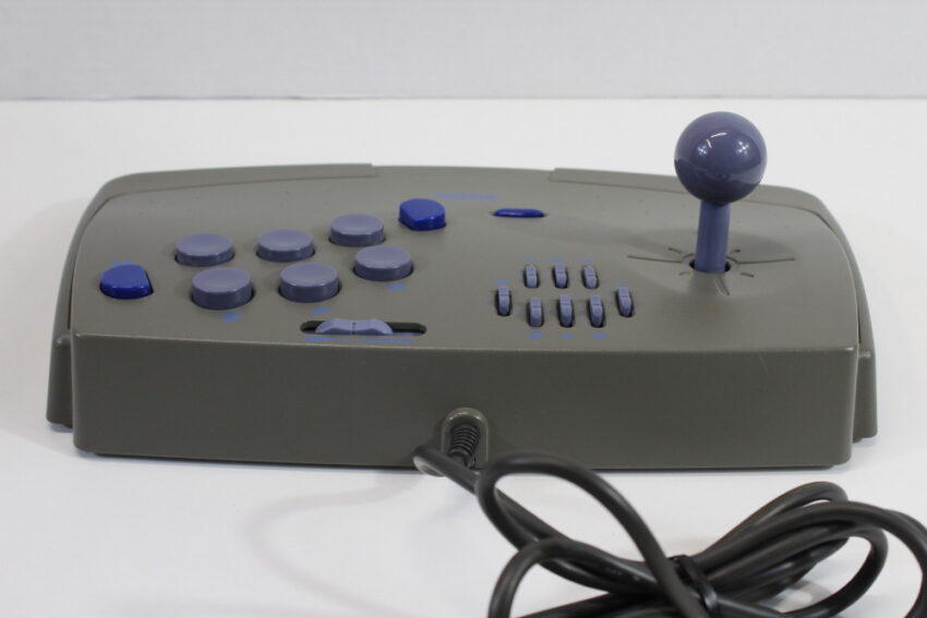Official Sega Saturn Virtua Stick Arcade Controller HSS-0104 Gray (B) SEGA Saturn SS