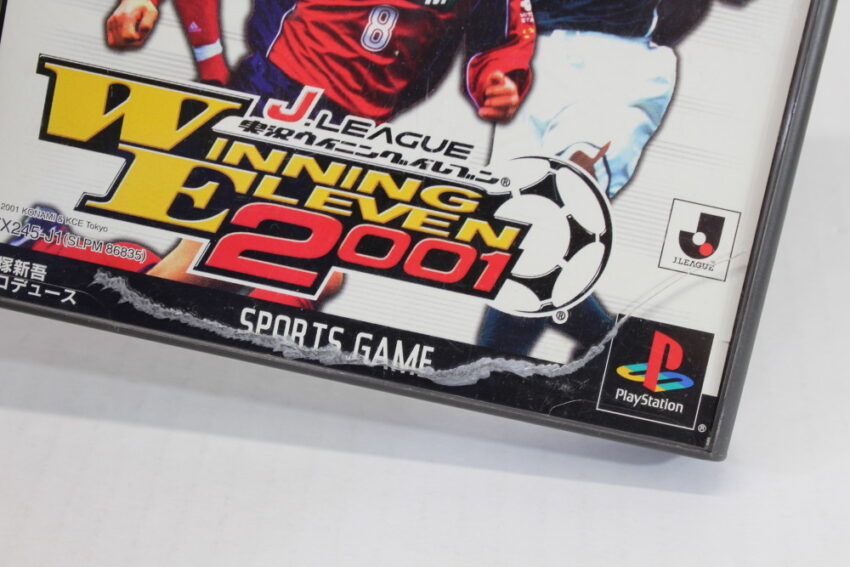 No Manual J. League Jikkyou Winning Eleven 2001 (B) SONY PlayStation 1 PS1