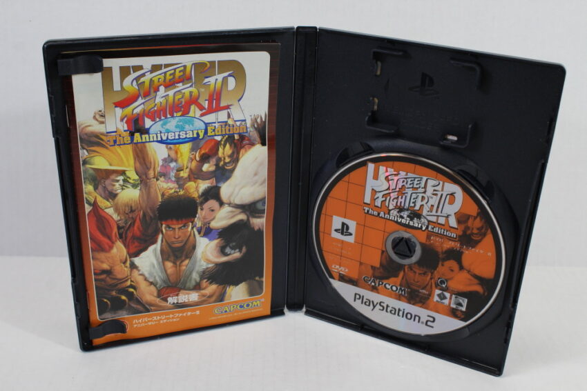 Hyper Street Fighter II 2 The Anniversary Edition Capcom Collection CIB (B) SONY PlayStation 2 PS2
