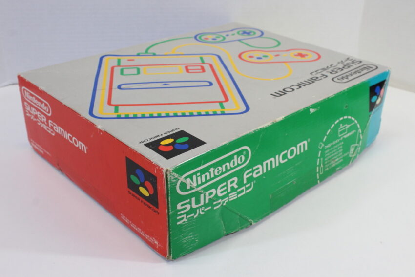 Nintendo Super Famicom Console Controllers x 2 AC AV Manual Boxed (B) Nintendo Super Famicom SFC
