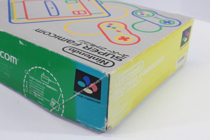 Nintendo Super Famicom Console Controllers x 2 AC AV Manual Boxed (B) Nintendo Super Famicom SFC