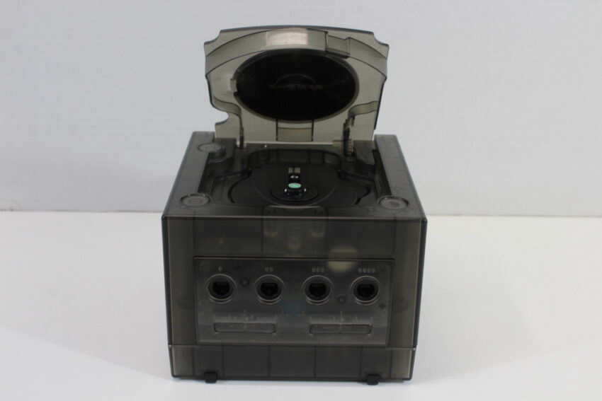 Nintendo GameCube Console & AC & HDMI Adapter Clear Transparent Black DOL-001 GC Play US Region Games White LED (A)