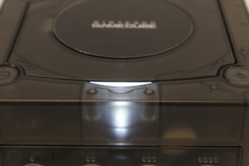Nintendo GameCube Console & AC & HDMI Adapter Clear Transparent Black DOL-001 GC Play US Region Games White LED (A)