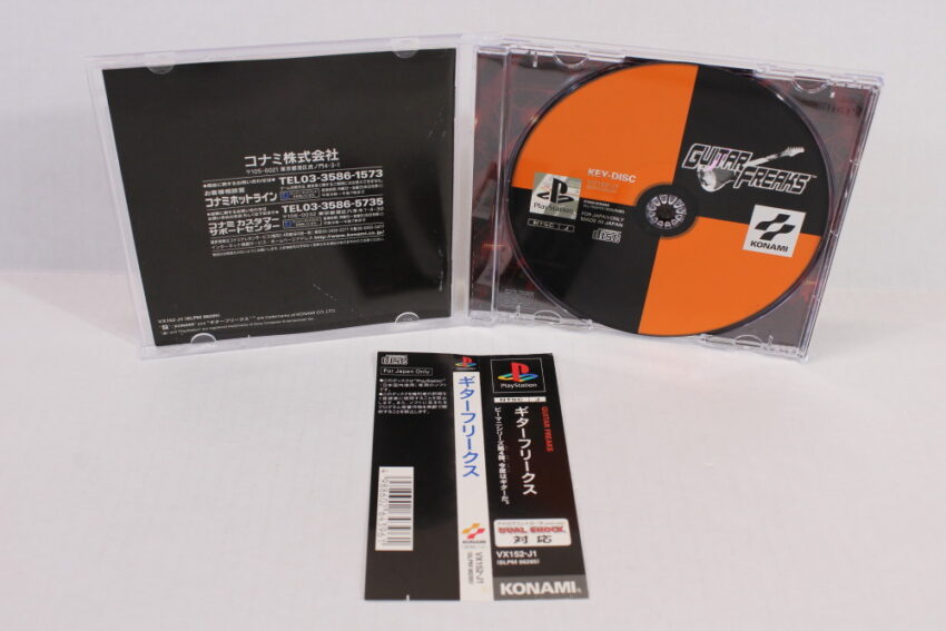 Guitar Freaks CIB (B) SONY PlayStation 1 PS1