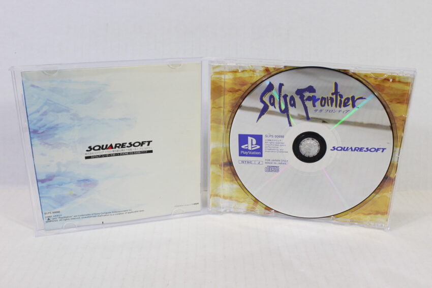 Lot of 2 SaGa Frontier 1 & 2 II (B) SONY PlayStation 1 PS1