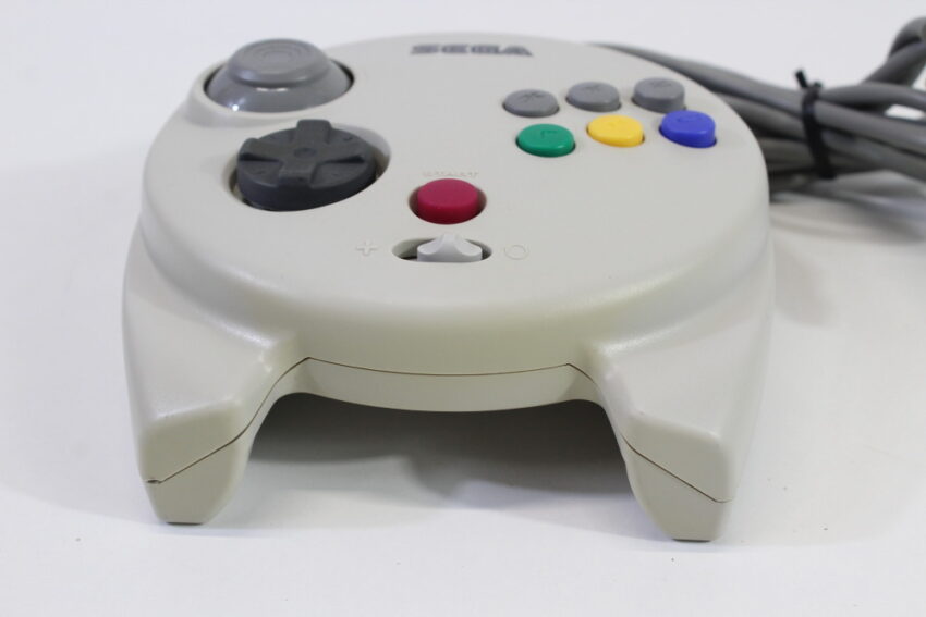 Official 3D Multi Pad Controller HSS-0137 White (C Discolored  Cosmetic Wears) Sega Saturn SS