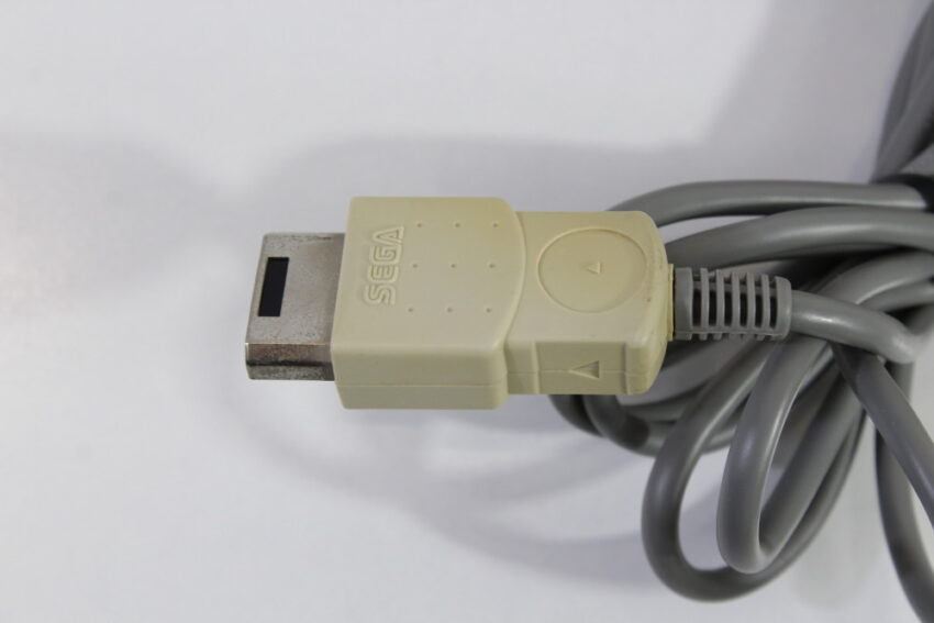 Official 3D Multi Pad Controller HSS-0137 White (C Discolored  Cosmetic Wears) Sega Saturn SS