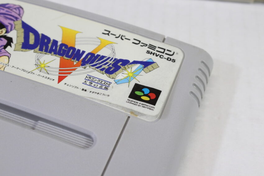 Lot of 2 Dragon Quest V 5 & VI 6 (C) Nintendo Super Famicom SFC