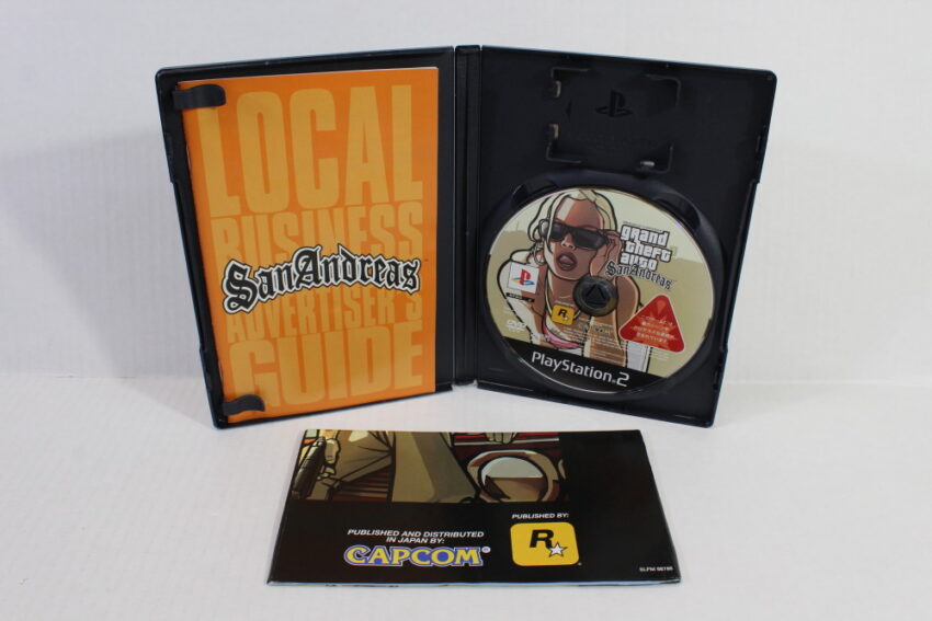 Grand Theft Auto San Andreas Best Price CIB W/ Map (B) SONY PlayStation 2 PS2