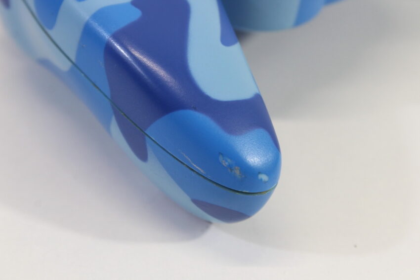 Official HORI Pad Cube Nintendo Gamecube Controller Blue Camo (B)