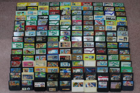 Wholesale Lot of 150 Nintendo Famicom Games FC (Untested)