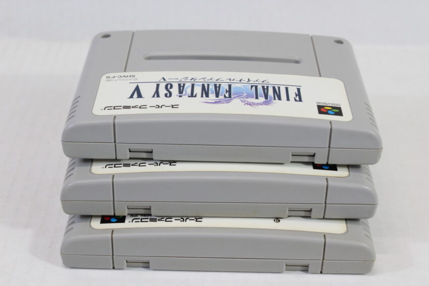 Lot of 3 Chrono Trigger & Final Fantasy V 5 VI 6 (B) Nintendo Super Famicom SFC