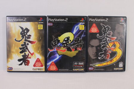 Lot of 3 Onimusha 1 2 3 (B) SONY PlayStation 2 PS2