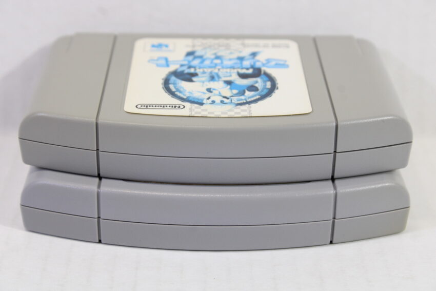 Lot of 2 Mario Kart 64 & Yoshi's Story Faded Labels (C) Nintendo 64 N64