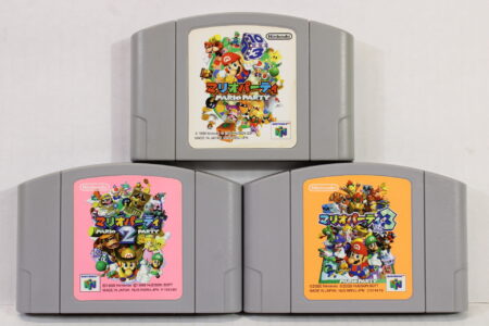 Lot of 3 Mario Party 1 2 3 N64 (B)