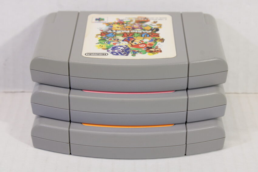 Lot of 3 Mario Party 1 2 3 N64 (B)