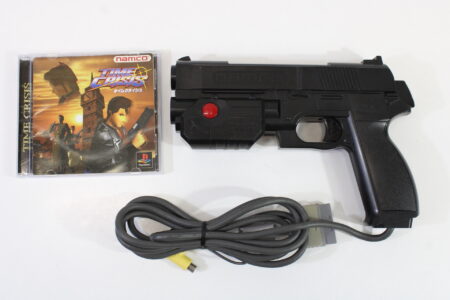 Namco NPC-103 GunCon Light Gun Controller With Time Crisis (B) Playstation PS1