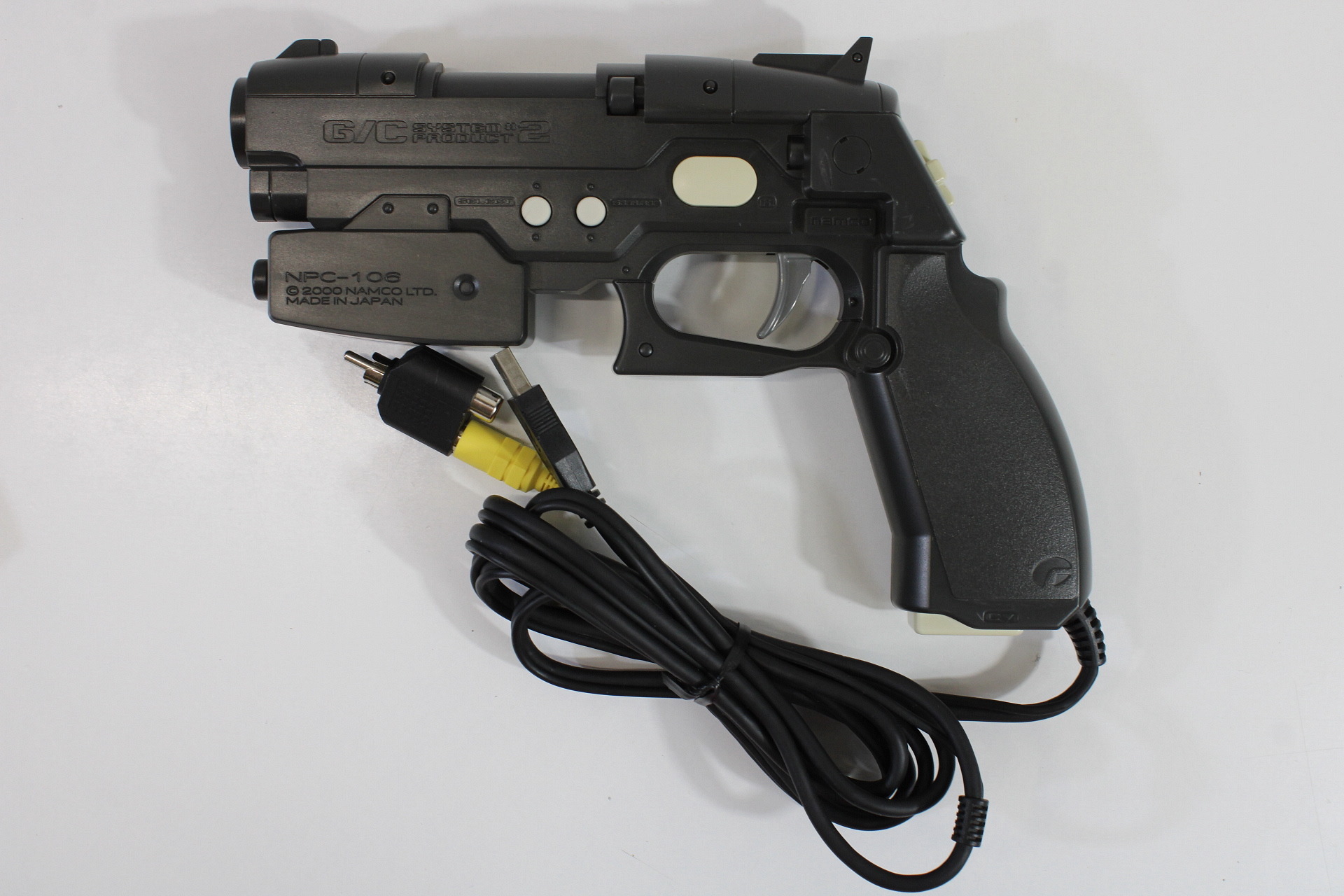 Lot of 2 Namco NPC-106 GunCon 2 Light Gun Controllers Wit Adapter ...